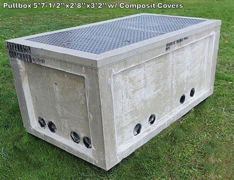 concrete pull out box electrical|waterproof underground electrical pull box.